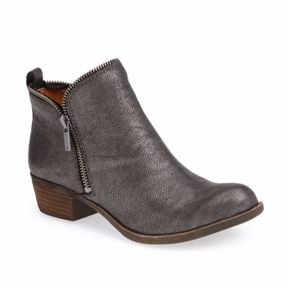 Lucky Brand Shoes - NWOT Lucky Brand Bartalino Metallic Ankle Booties